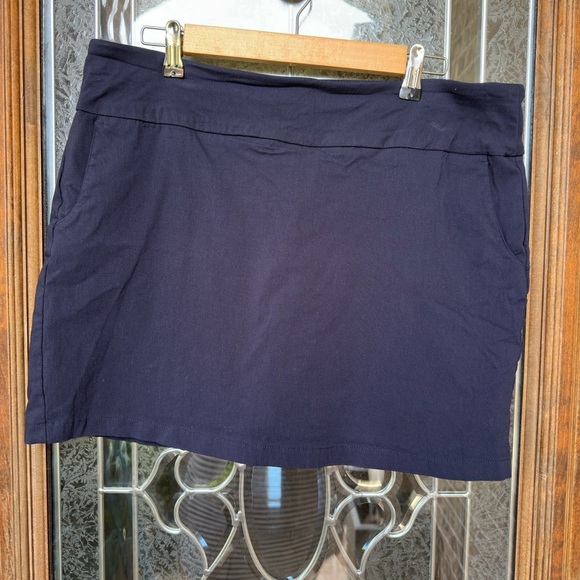 Attyre Deep Blue Skirt - Picture 1 of 7